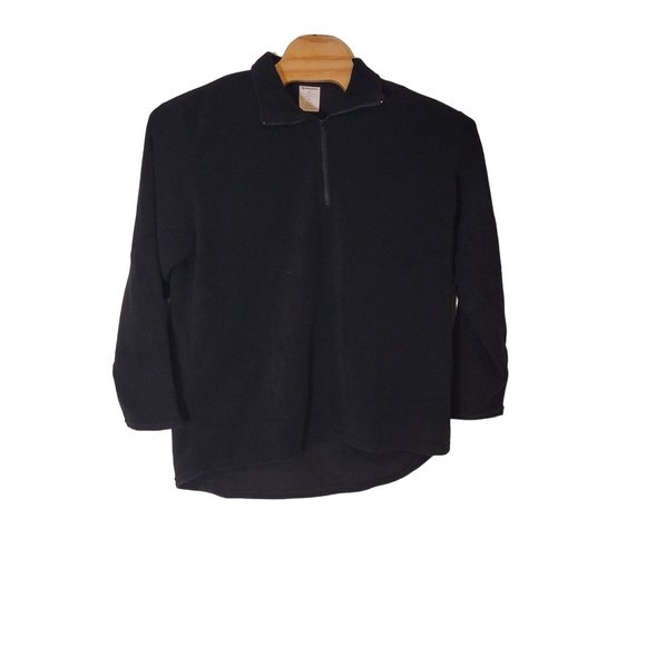 Remington Fleece Pull Over 1/2 Zip Jacket Black Size Men's XL - Picture 2 of 6